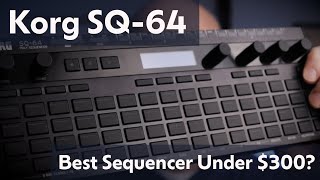 Korg SQ64 Review  Best Sequencer under 300 [upl. by Knarf]