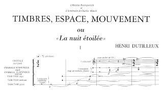 Henri Dutilleux  Timbres espace mouvement ou «La nuit étoilée» 19781990 [upl. by Lorry559]