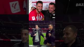 ¡QUÉ MOMENTAZO EN DAZN 🙌🔥 Xavi le soltó a Koke quotno paras de correr cabrnquot 😅 [upl. by Aural942]