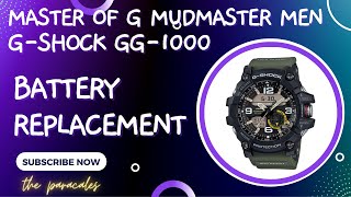 GShock GG1000 Battery Replacement [upl. by Ateuqahs]