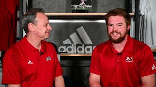 NJIT Mens Lacrosse  Interview with Teddy Grimley [upl. by Isis]