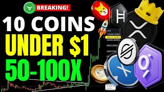 Top 10 Crypto Coins Will Make Millionaires BEST CRYPTO TO BUY NOW Under 1 in 2023 [upl. by Rufina]