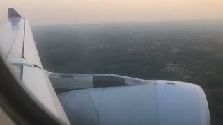 Brussels airline arriving at the new Freetown international airport [upl. by Dede76]