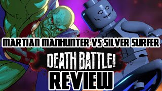 Martian Manhunter VS Silver Surfer DEATH BATTLE Review [upl. by Adnohsar]