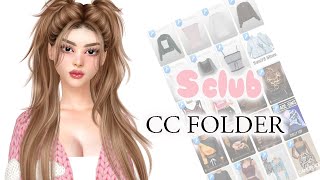 Sclub CC Folder  Sims 4 CAS  CC Folder amp Sims Download [upl. by Rexanna]