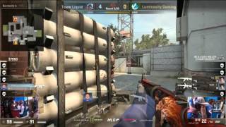 CS GO Major 2016  Liquid Hiko Pulls Off 1 vs 4 Clutch Against Luminosity  500000 On The Line [upl. by Concoff]