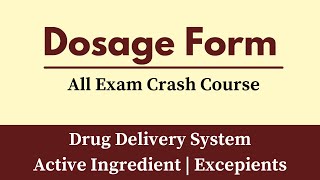 Dosage Forms In Pharmaceutics In Hindi  Classification Of Dosage Forms In Urdu [upl. by Christophe]