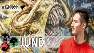 91 JUND MIDRANGE 🔥💀🌳Timeless  Deck Tech amp Gameplay [upl. by Yntrok]