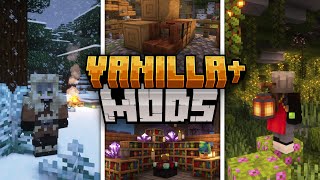 TOP 30 MODS que Mejoran el Minecraft Vanilla 1201  1204  Forge amp Fabric [upl. by Ahsinrat]