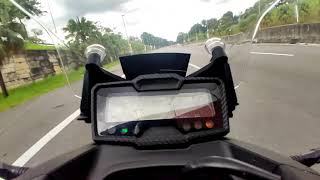 1 WMOTO XTREME 150i Top Speed Standard Gaban [upl. by Novert]