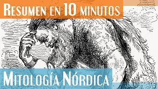 La Mitología Nórdica en 10 minutos  Dioses mundos y más [upl. by Lasley669]