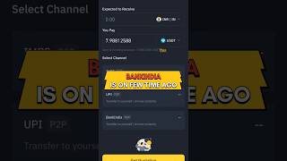 Binance to Bank account withdrawal 🤑💰hamsterkombat binance shorts trending withdrawal money [upl. by Nyrraf]