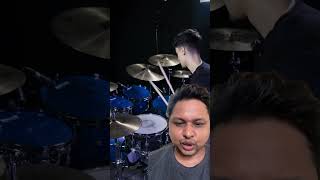 Hi hat technique drumlesson shortvideo drummer [upl. by Heddi]