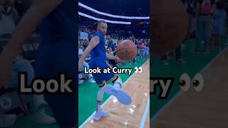 Pregame FUN with Stephen Curry in Boston 🔥👀Shorts [upl. by Nnaeirrac337]