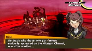 Persona 4 Boss Shadow Adachi and AmenoSagiri Expert [upl. by Cut572]