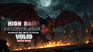 Baldurs Gate 3 OST Battle  Raphael Phase 2  High bass VOL 10 [upl. by Ahsilak]