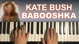 How To Play  Kate Bush  Babooshka Piano Tutorial Lesson [upl. by Storer912]