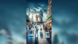 AI Robots Take Over London Coffee Shop A Glimpse Into The Future [upl. by Ellennaj]