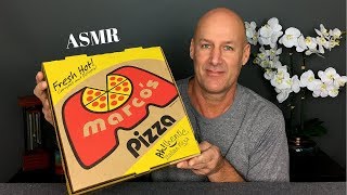 ASMR Eating Pizza and ChipsSoft Spoken [upl. by Mayfield]