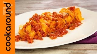 Tagliatelle al sugo finto  Pasta veloce e sfiziosa [upl. by Nellir]