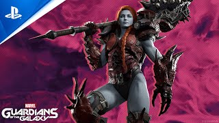 Marvels Guardians of the Galaxy  Lady Hellbender Cutscene  PS5 PS4 [upl. by Autumn]