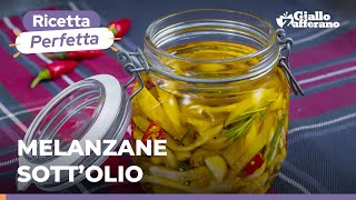 MELANZANE SOTTOLIO la RICETTA PERFETTA di GZ😍🍆💜 [upl. by Sarad]