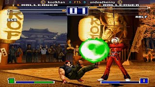 Fightcade 👊 The King Of Fighters 2003 👊🏾 Koolkhan 🇵🇰 Vs Undeadkenny 🇰🇷 FT5 👊 [upl. by Tterab801]