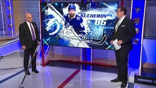 NHL Now Robby Glantz on Nikita Kucherovs skating ability Mar 11 2019 [upl. by Ateloiv]