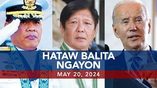 UNTV Hataw Balita Ngayon  May 20 2024 [upl. by Aylsworth914]