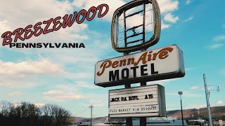 Exploring Breezewood PA  Abandoned Tourist Trap Town [upl. by Kieryt]