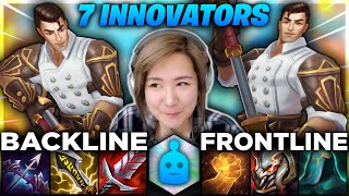 7 Innovator Double Jayce Frontline and Backline Jayce Carry with Dragon TFT Ranked Set 6  Becca [upl. by Ardnuassak928]