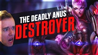 Redmercy  THE DEADLY ANUS DESTROYER  League of Legends [upl. by Nonek198]