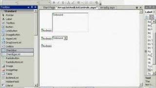 AspNet Controls IV  ListControls and ArrayList  Shalvin [upl. by Ennalyrehc]