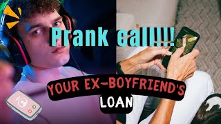 pay up your exboyfriends loan shorts shorfunny comedy prankcall [upl. by Juakn408]