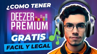 Como tener DEEZER PREMIUM Gratis en 2024 ✅ facil y LEGAL [upl. by Annoled454]