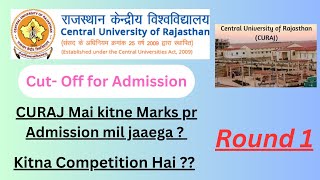 CURAJ Admission 2023 Cut Off kitni Rhti hai Last Year Kitni thi Is saal ka Cut Off Kitna Rhega [upl. by Ansev]