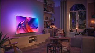 Philips PUS8888 amp PUS8818 Series 4K UHD OLED Ambilight TVs 2023 [upl. by Jeunesse]