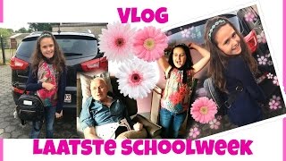 VLOG laatste schoolweek voor de vakantie [upl. by Qifahs]