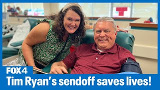 Tim Ryans sendoff saves lives [upl. by Salguod]