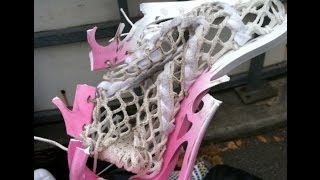 How To Unstring A Lacrosse Stick [upl. by Warfore803]