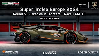 Lamborghini Super Trofeo Europe 2024 – Jerez de la Frontera Race 1 AM LC [upl. by Notloc]