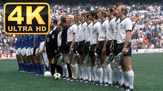 Germany  Italy WORLD CUP 1970 Highlights  4K ULTRA HD 50 fps [upl. by Wanyen]