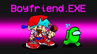 BOYFRIEND EXE IMPOSTOR Mod in Among Us Friday Night Funkin [upl. by Ireland]