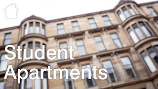 Student Apartments accommodation at the University of Glasgow [upl. by Nolrac]