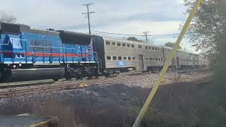 Metra 509 Inbound At Fox Lake IL [upl. by Eerahs539]