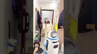 SATE PERMEN STROBERI ⁉️RASANYA MANIS TAPI ROBOT GAK DI KASIH shorts funny dubbing [upl. by Calista]