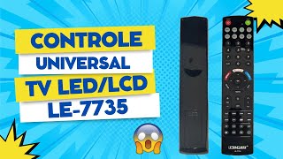 Como Configurar o Controle Lelong LE7735 na sua Smart TV  Tutorial Completo [upl. by Lacombe]