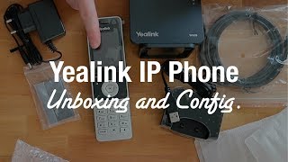 Yealink W60P Cordless DECT IP Phone Unboxing and Setup [upl. by Assadah874]