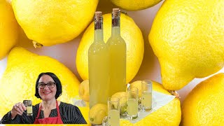 Limoncello recipe Experience the Taste of Sorrento [upl. by Atteloj]