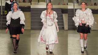 Chopova Lowena Spring Summer 2024 Fashion Show  London Fashion Week [upl. by Metts]